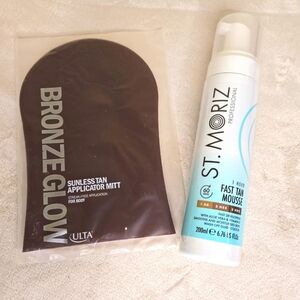 St. Moriz Professional Fast Tanning Mousse with Applicator Mitt